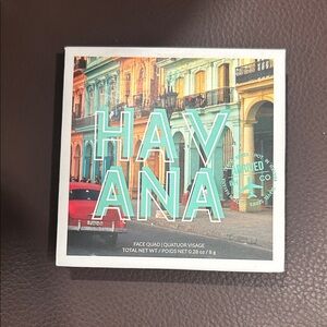 BH COSMETICS Havana Face Quad Palette. NEW-Colors have sealed plastic on them